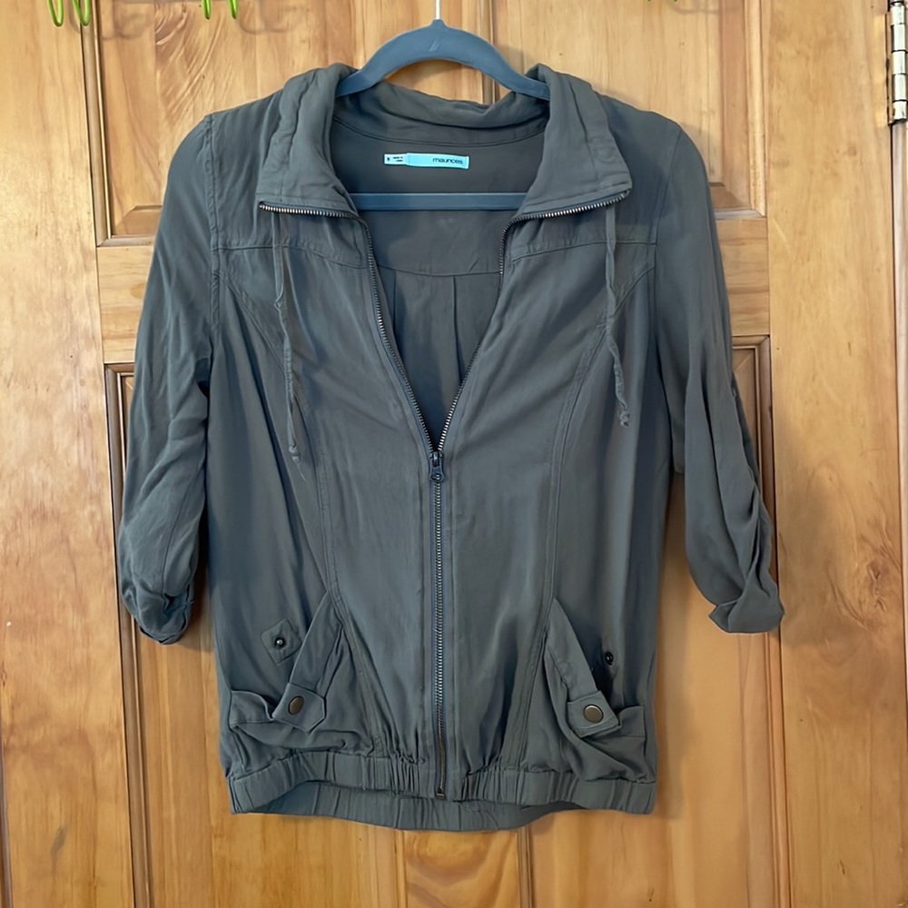 Maurice’s Small Army Green Jacket